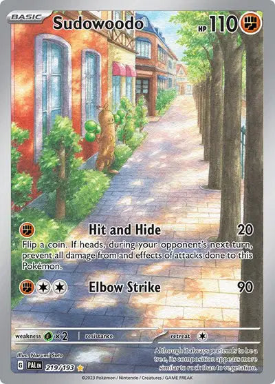 #219 Sudowoodo