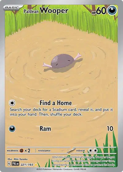 #221 Paldean Wooper