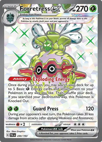 #230 Forretress EX