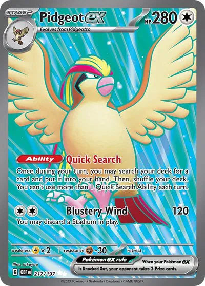 #217 Pidgeot EX