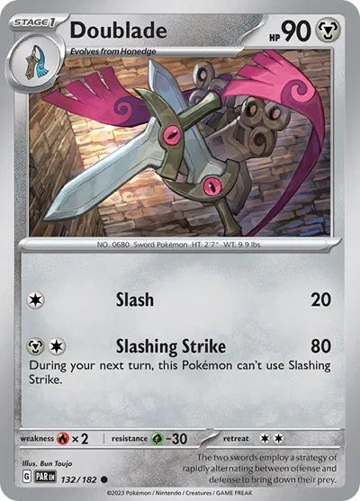 #132 Doublade