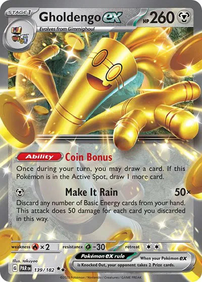 #139 Gholdengo EX