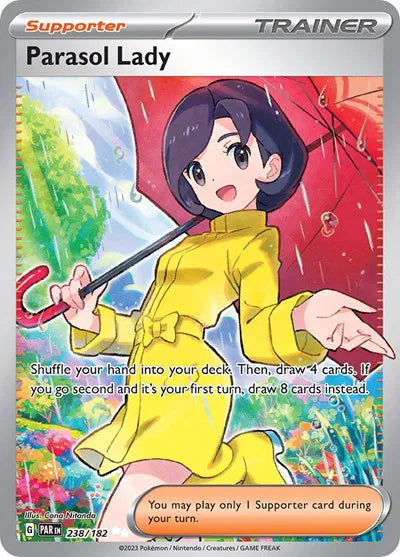 #238 Parasol Lady