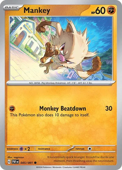 #045 Mankey