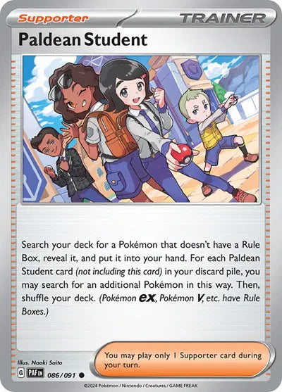 #086 Paldean Student