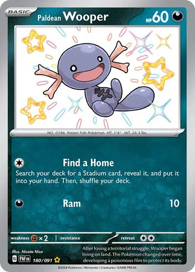 #180 Paldean Wooper