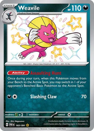 #183 Weavile