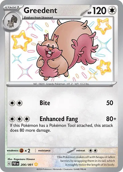 #206 Greedent