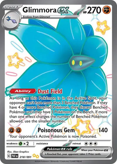 #218 Glimmora EX