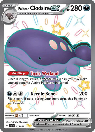 #219 Paldean Clodsire EX