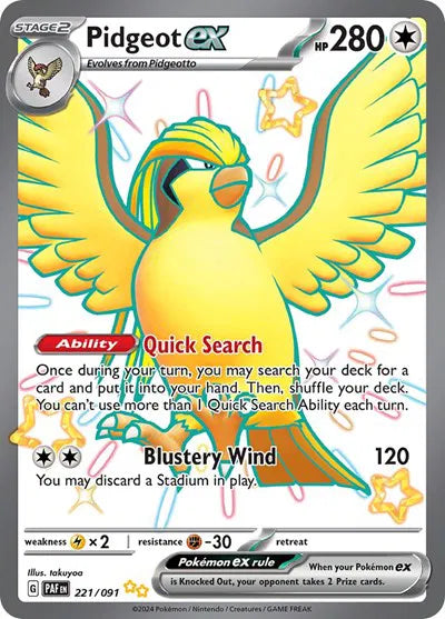 #221 Pidgeot EX