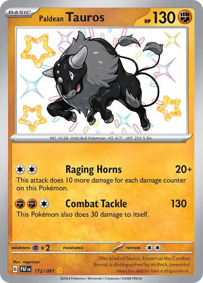 #172 Paldean Tauros