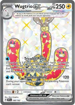 #190 Wugtrio EX