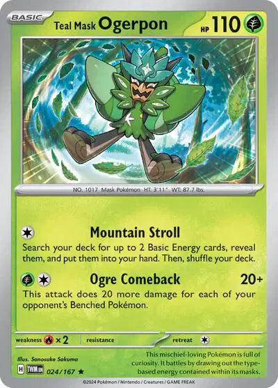 #024 Teal Mask Orgerpon