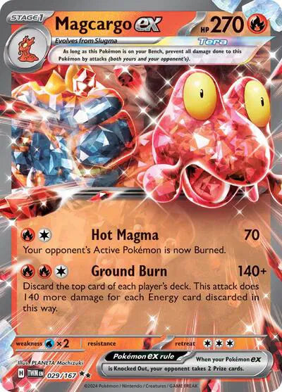 #029 Magcargo EX