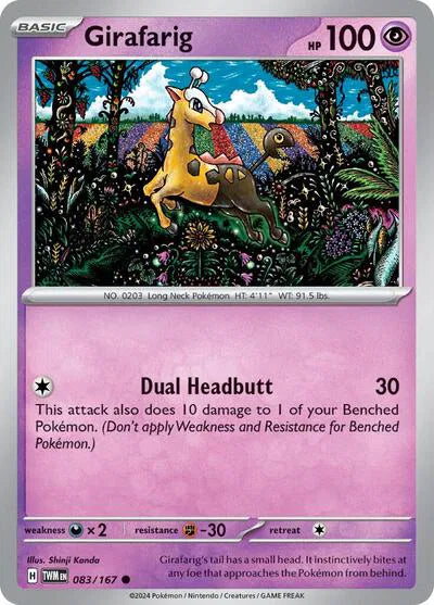 #083 Girafarig