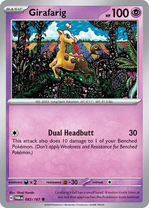 #083 Girafarig
