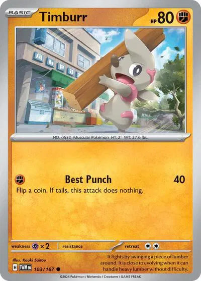#103 Timburr
