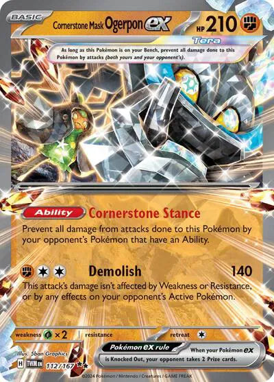 #112 Cornerstone Mask Ogerpon EX
