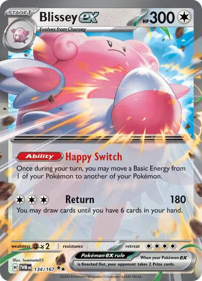 #134 Blissey EX