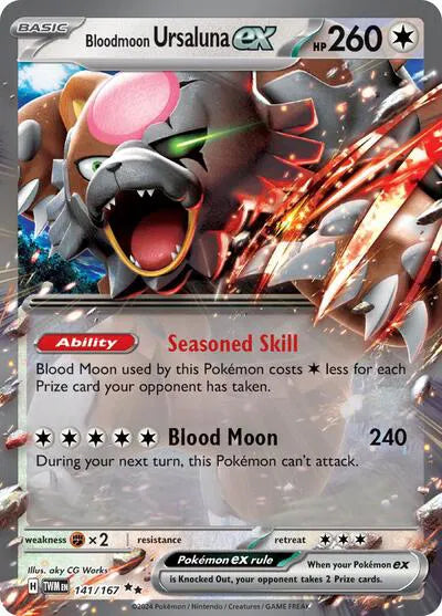 #141 Bloodmoon Ursaluna EX