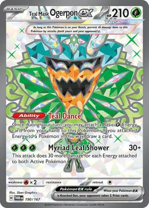 #190 Teal Mask Ogerpon ex