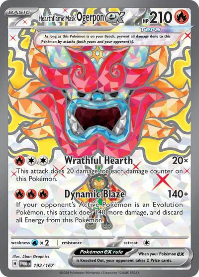 #192 Hearthflame Mask Ogerpon ex