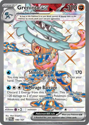#198 Greninja EX