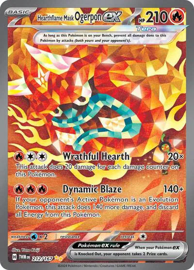 #212 Hearthflame Mask Ogerpon ex