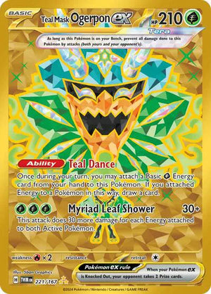 #221 Teal Mask Ogerpon EX