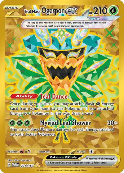 #221 Teal Mask Ogerpon EX