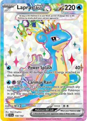 #158 Lapras EX