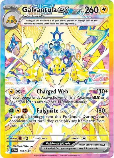 #168 Galvantula EX