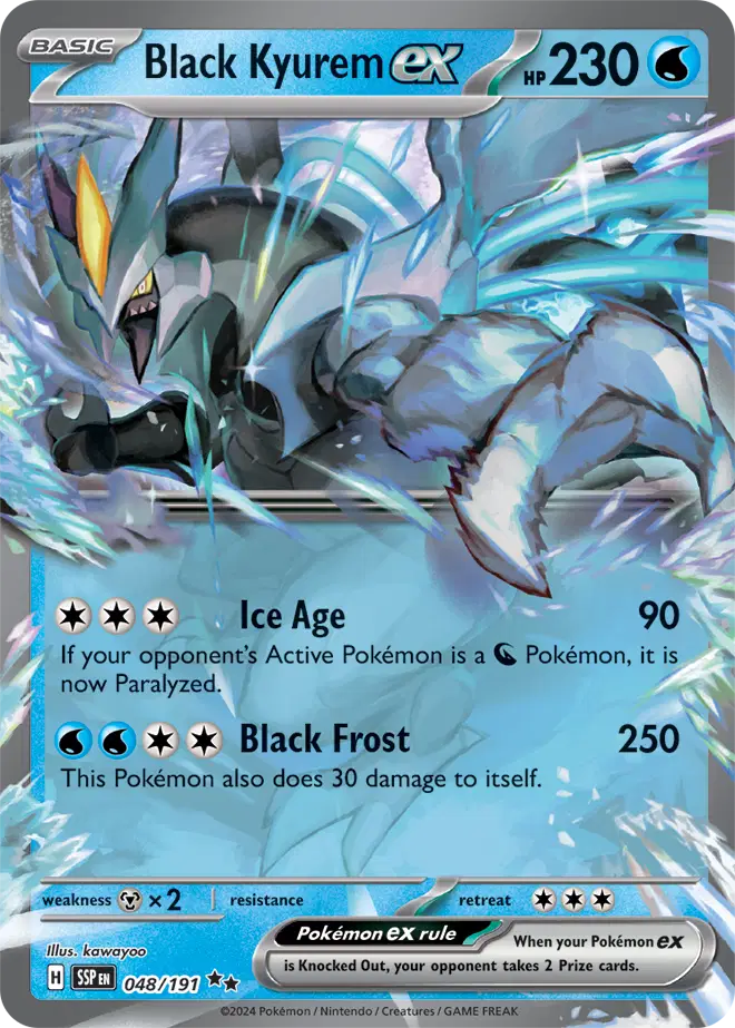 #048 Black Kyurem EX