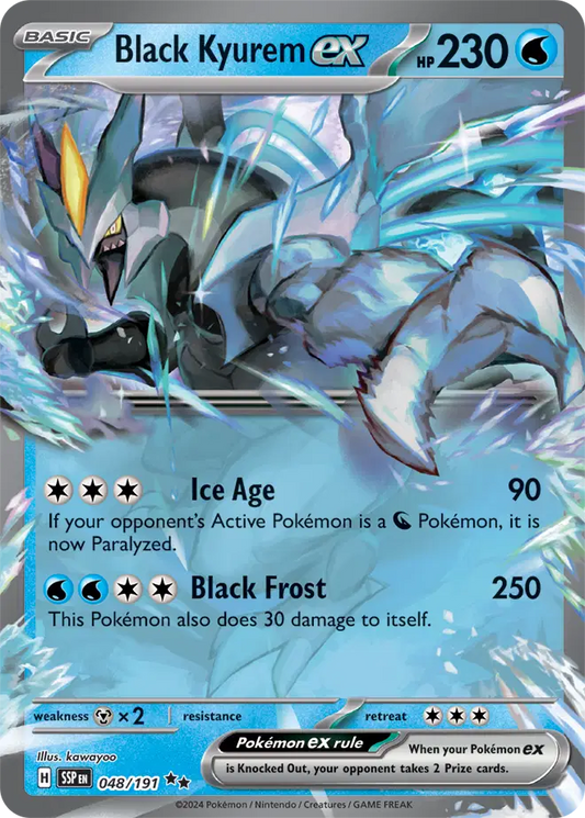 #048 Black Kyurem EX