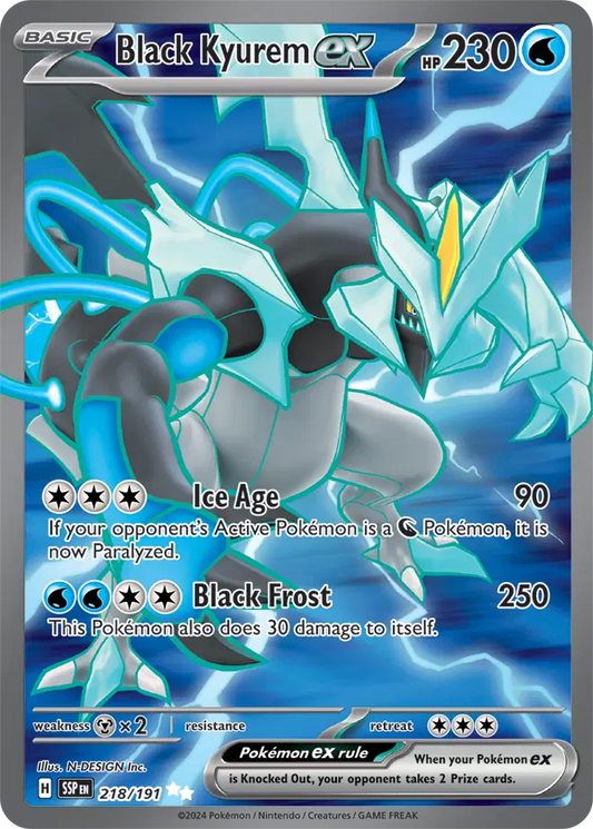 #218 Black Kyurem EX