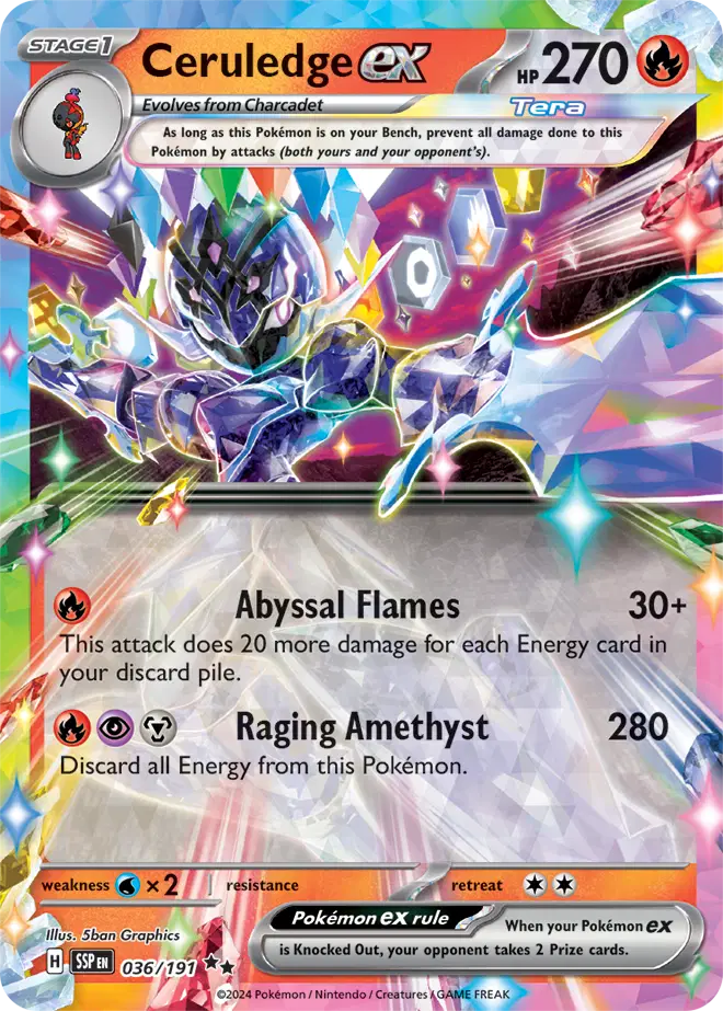 #036 Ceruledge EX