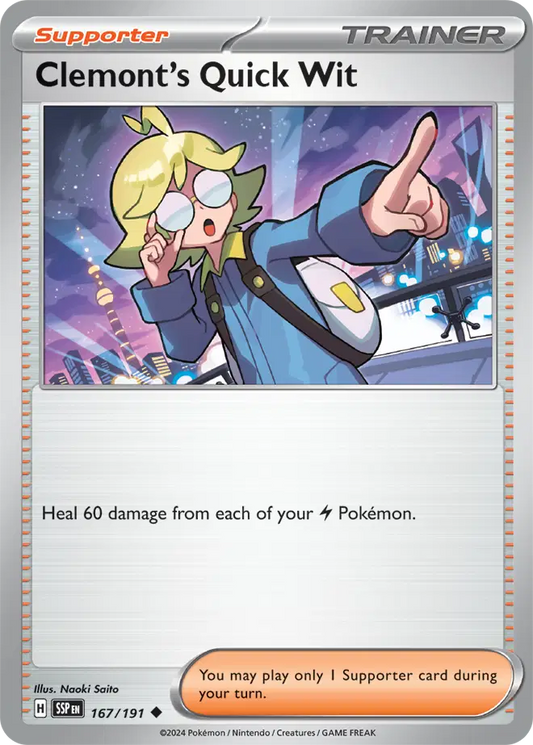 #167 Clemont's Quick Wit