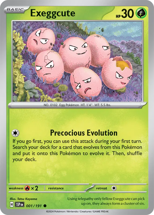 #001 Exeggcute