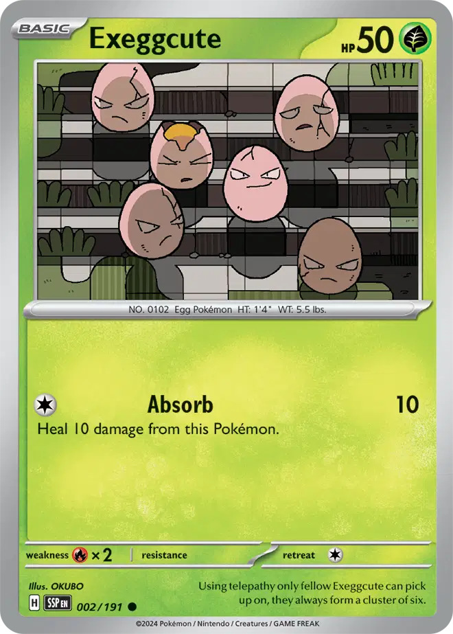 #002 Exeggcute