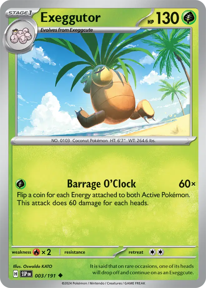 #003 Exeggutor