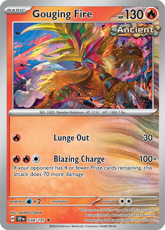 #038 Gouging Fire