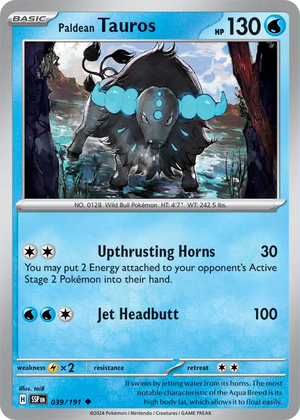 #039 Paldean Tauros