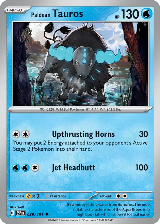 #039 Paldean Tauros