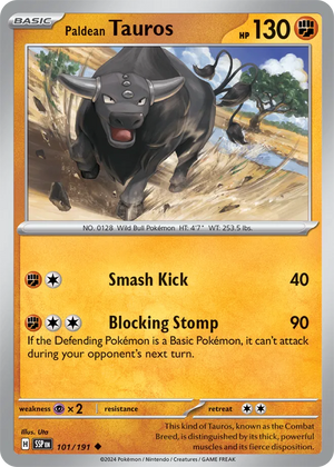#101 Paldean Tauros