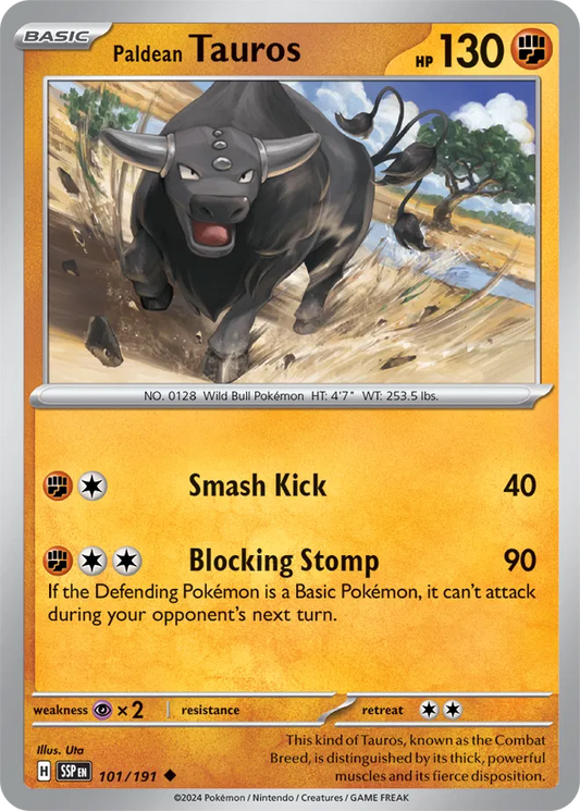 #101 Paldean Tauros