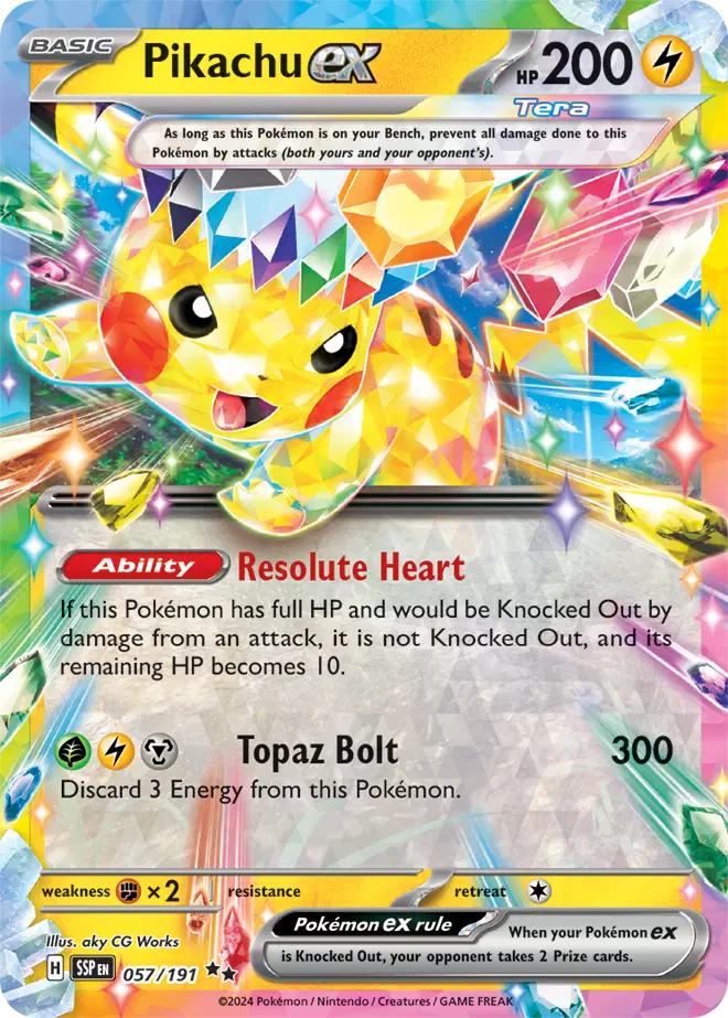 #057 Pikachu EX
