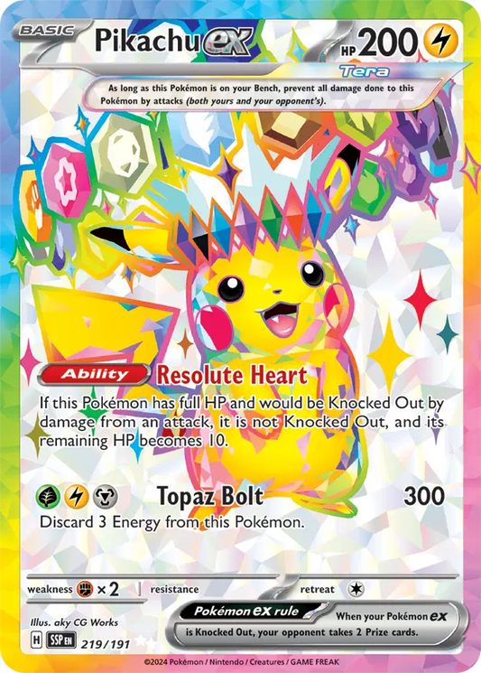 #219 Pikachu EX