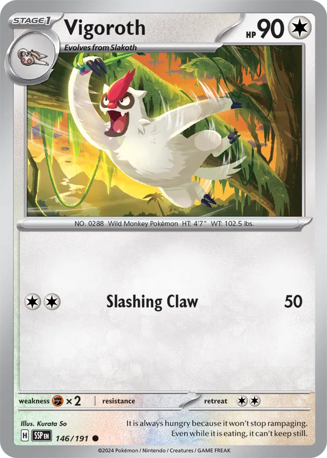 #146 Vigoroth