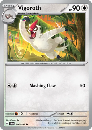 #146 Vigoroth